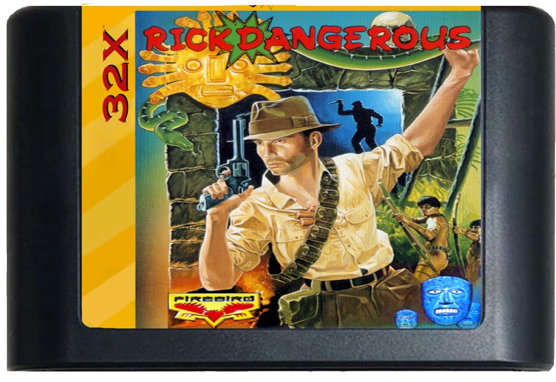 Rick Dangerous 32X (Homebrew) (Sega Genesis 32X Compatible